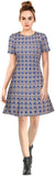 ALAI_BLACK DESIGNER DRESS CREPE - Designer mart