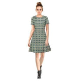 ALAI_BLACK DESIGNER DRESS CREPE - Designer mart