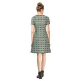 ALAI_BLACK DESIGNER DRESS CREPE - Designer mart