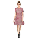 ALAI_BLACK DESIGNER DRESS CREPE - Designer mart