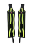 Cotton Wrist Brace (Free Size; Black) - Pack of 2 - Designer mart