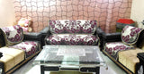 Designer mart 5 Seater latest Sofa Cover - Set of 6 - Designer mart