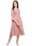 Designer Mart Rudy Cotton Maxi Gown Kurti - Designer mart