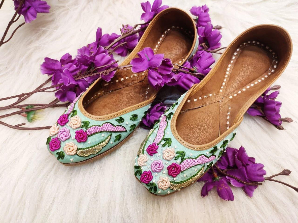 Designer Mart Ladies Multi Color Punjabi Jutti - Main Image