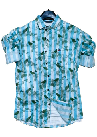 Men's Premium Quality Cotton Printed Shirt - Designer mart