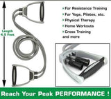 NAS Rasistance Band Resistance Tube (Grey) - Designer mart