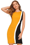 Women's Knee Length Bodycon Dress - Designer mart