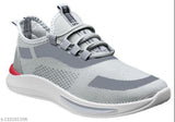 Ultra Light Weight Grey Sports Sneaker For Men