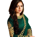 Bangalori Silk Semi Stitch Suit - Designer mart