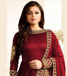 Bangalori Silk Semi Stitch Suit - Designer mart