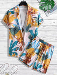 Beach Wear Summer Wear Shirt Short Set - Designer mart