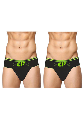 Champs fighter Back Cover Black Nexa Gym Cotton Sports underwear - Designer mart