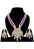 Charming & Alluring Temple Jewelry Choker Set - Designer mart