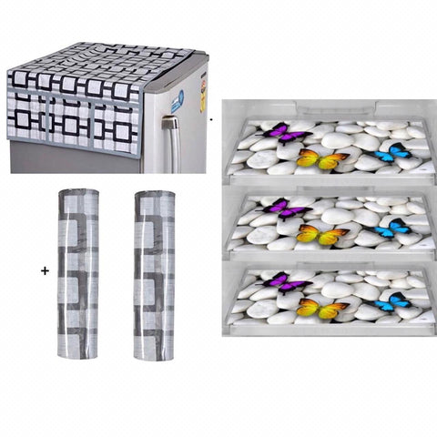 Designed Premium & Exclusive Quality Fridge Accessories Kitchen Saving Combo - Designer mart