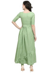 Designer Mart Cotton Maxi Gown Dress - Designer mart