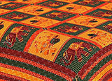Designer Mart Kantha Work Embroidered Double Bed sheet with two pillow covers - Designer mart