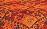 Designer Mart Kantha Work Embroidered Double Bed sheet with two pillow covers - Designer mart