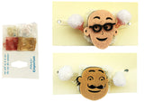 Designer mart rakhi set : 1 Motu Rakhi + 1 Patlu Rakhi + 1 Tilak - Designer mart