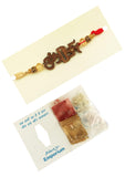 Designer mart rakhi set : 1 Om swastik Rakhi + 1 Tilak - Designer mart