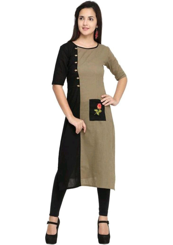 Latest Straight Kurti Design with Pants for Women | Libas