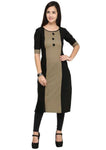 Designer Mart Women Rayon Straight Kurti - Designer mart