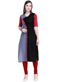 Designer Mart Women Rayon Straight Kurti - Designer mart