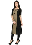 Designer Mart Women Rayon Straight Kurti - Designer mart