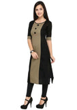 Designer Mart Women Rayon Straight Kurti - Designer mart