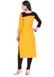 Designer Mart Women Rayon Straight Kurti - Designer mart