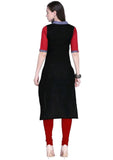 Designer Mart Women Rayon Straight Kurti - Designer mart