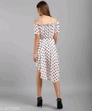 Designer Mart Women's Polkadot Mini Dress - Designer mart