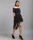 Designer Mart Women's Polkadot Mini Dress - Designer mart