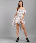 Designer Mart Women's Polkadot Mini Dress - Designer mart