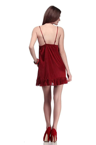 night dress short nighty Vintage Short Nightgown