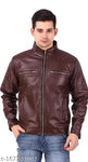 Designer Quilted Faux Leather Jacket - Designer mart