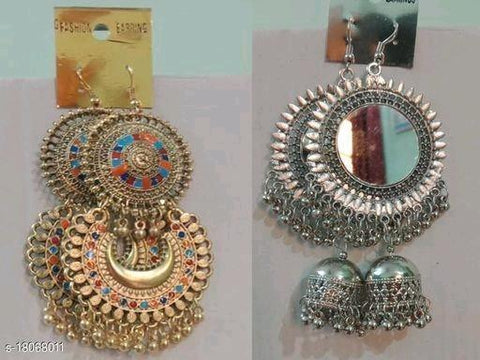 Diva Colorful Earrings - Designer mart