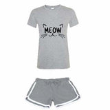 Girl's Cotton Short And T-Shirt Comfortable Night Suit - Designer mart