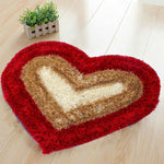 Heart Shape Door Mats for Home Bedroom (18 * 24 inches) - Designer mart