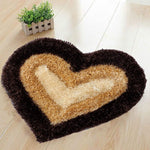 Heart Shape Door Mats for Home Bedroom (18 * 24 inches) - Designer mart