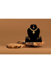 Matte Gold Necklace set - Designer mart