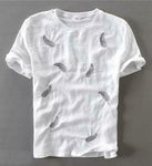 Men's Cotton Printed Round Neck T-Shirt - Designer mart
