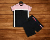 Men's Cotton Single Jersey T-Shirt and Short Combo - Designer mart