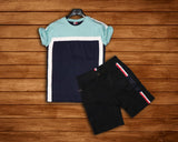 Men's Cotton Single Jersey T-Shirt and Short Combo - Designer mart