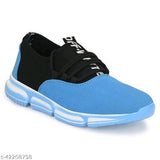 Men's Mesh Stylish Blue Sports Shoes - Designer mart