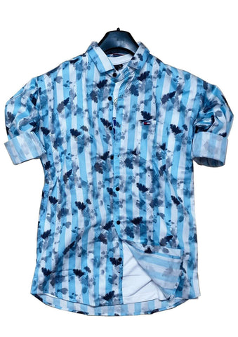 Men's Premium Quality Cotton Printed Shirt - Designer mart
