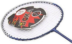 Nas Badminton Racket Set of 2 with 3 Pieces Nylon shuttles with Full Cover - Designer mart