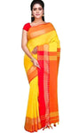 Ravishng Colorful Organic Khadi Saree - Designer mart