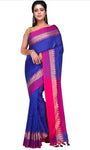 Ravishng Colorful Organic Khadi Saree - Designer mart