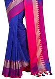 Ravishng Colorful Organic Khadi Saree - Designer mart