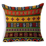 Set of 5 Decorative Hand Made Jute Cushion Covers - (16 X 16 INCHES) - Designer mart